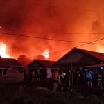Kebakaran Hebat Di Palangka Raya Ludeskan 20 Rumah