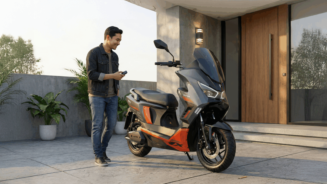 6 Hal Penting Jika Meninggalkan Motor Listrik Saat Mudik