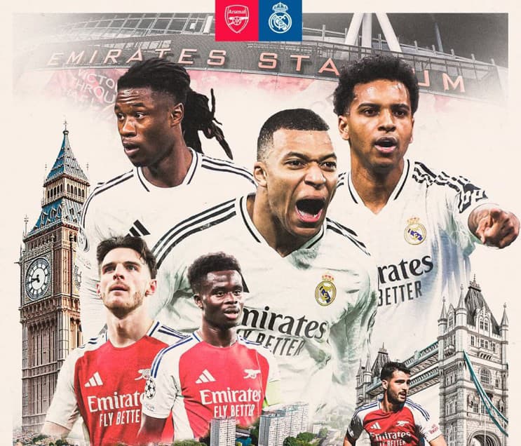 Emirates Perpanjang Sponsor Utama Arsenal Dan Real Madrid