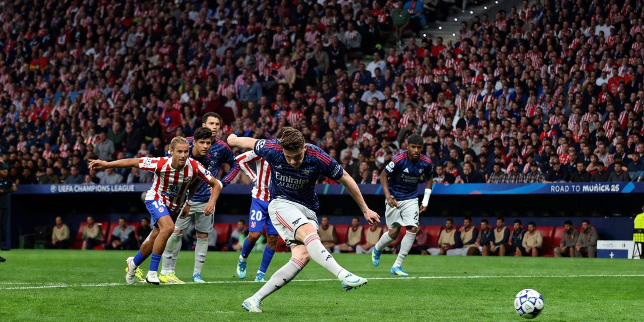 Drama Dua Penalti, Atletico Madrid Tahan Imbang Arsenal 1-1