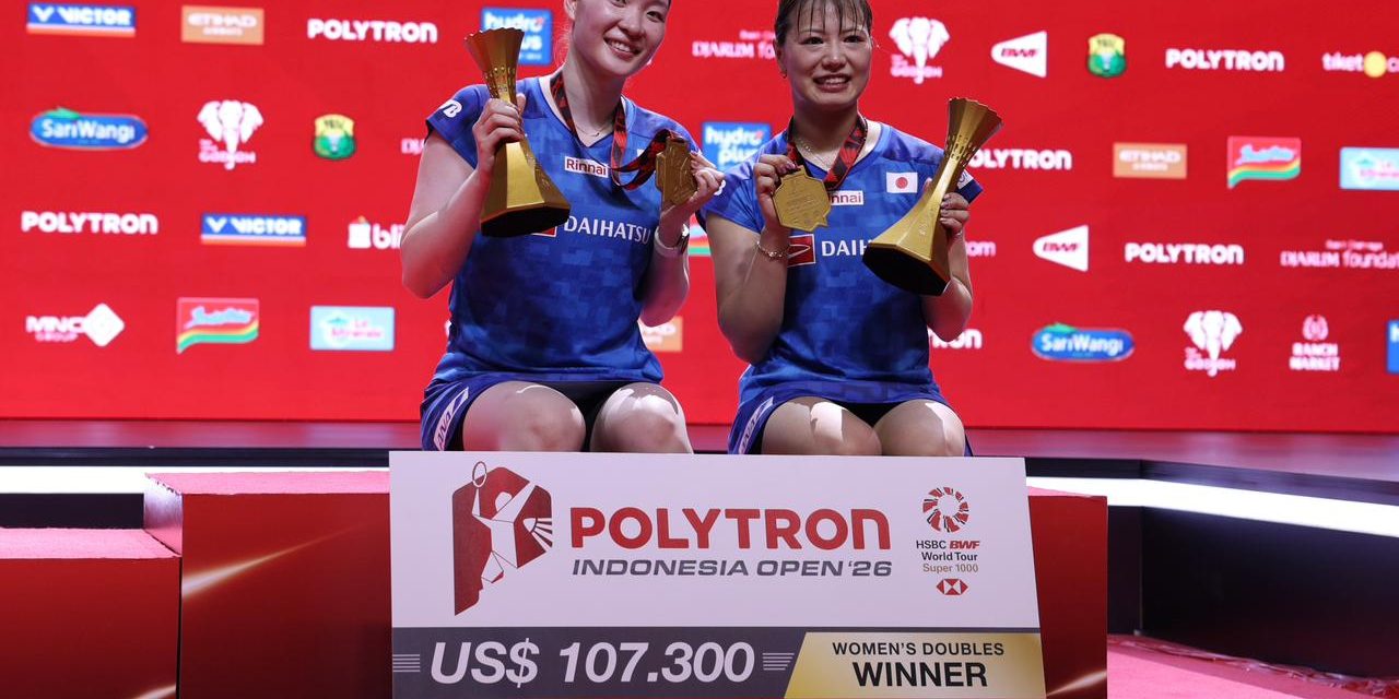 Fukushima/Matsumoto Naik Podium Ganda Putri Indonesia Open