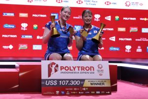 Fukushima/Matsumoto Naik Podium Ganda Putri Indonesia Open