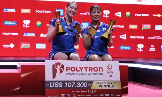 Fukushima/Matsumoto Naik Podium Ganda Putri Indonesia Open