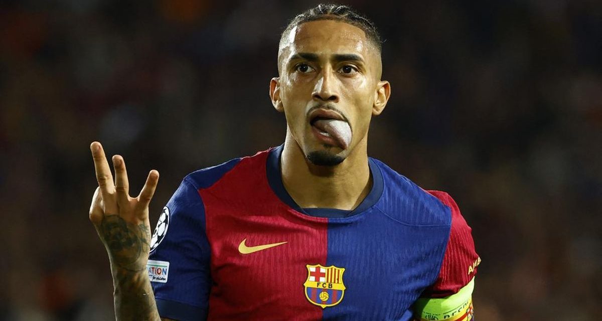 Raphinha Cetak Hat-trick, Barcelona Bantai Bayern Munchen