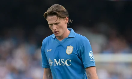 Scott McTominay Jalani Pemulihan, Napoli Berharap Segera Pulih
