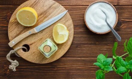 Cara Bersihkan Talenan Kayu Pakai Garam Kasar Dan Lemon