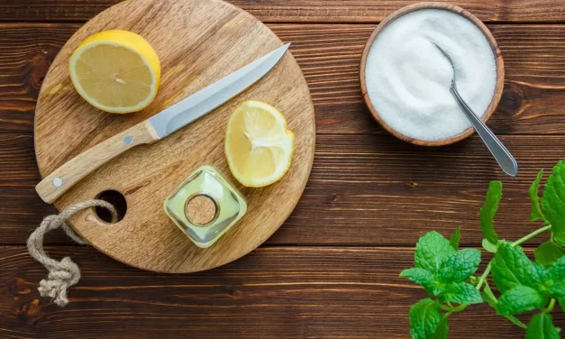 Cara Bersihkan Talenan Kayu Pakai Garam Kasar Dan Lemon