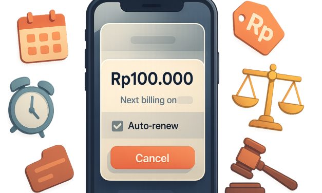 OJK Larang Auto-Renewal Berlangganan Tanpa Ada Konfirmasi