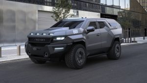 Rezvani Tank Vengeance Usung Bodi Anti-Peluru & Pintu Berlistrik