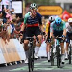 Olav Kooij Sprint Akhir Sampai Garis Finis Di Tour Of Guangxi